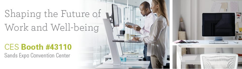 Shaping the Future of Work and Well-being - CES Booth #43110 - Sands Expo Convention Center