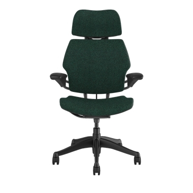Freedom Task Chair with Headrest, Vanir 0983, Graphite Frame Picture 2