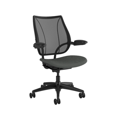 Liberty Ocean, Monofilament Stripe Mesh Back - Black, Oxygen Revive Seat, Black Frame