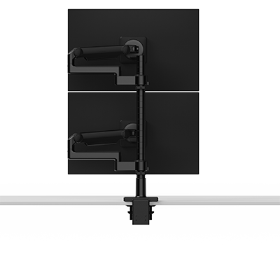 M/Flex M2.1 Dual Monitor Arm, Stacked (One over One), 8